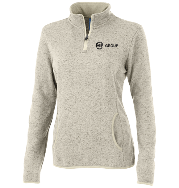 Charles River Women's Heathered Fleece Pullover