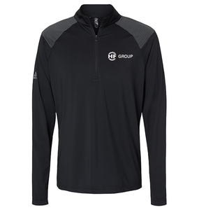 Adidas Shoulder Stripe Quarter-Zip Pullover
