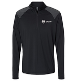 Adidas Shoulder Stripe Quarter-Zip Pullover