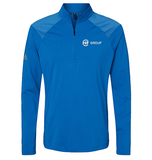 Adidas Shoulder Stripe Quarter-Zip Pullover
