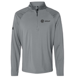 Adidas Shoulder Stripe Quarter-Zip Pullover