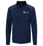 Adidas Shoulder Stripe Quarter-Zip Pullover