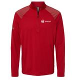 Adidas Shoulder Stripe Quarter-Zip Pullover