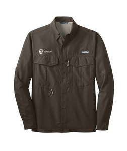 Eddie Bauer Long Sleeve Performance Fishing Shirt
