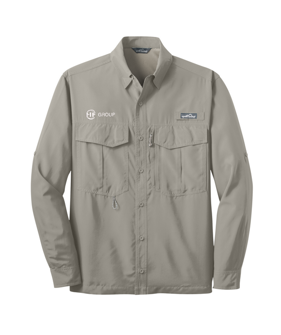 Eddie Bauer Long Sleeve Performance Fishing Shirt