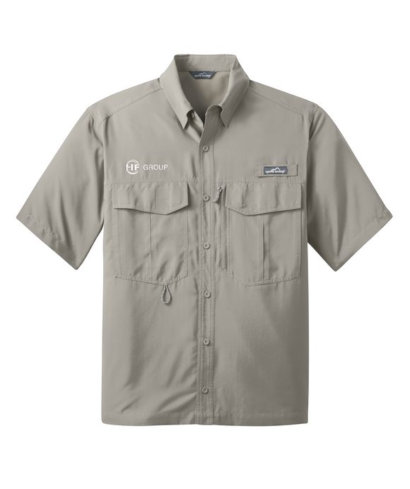 Eddie Bauer Short Sleeve Performance Fishing Shirt