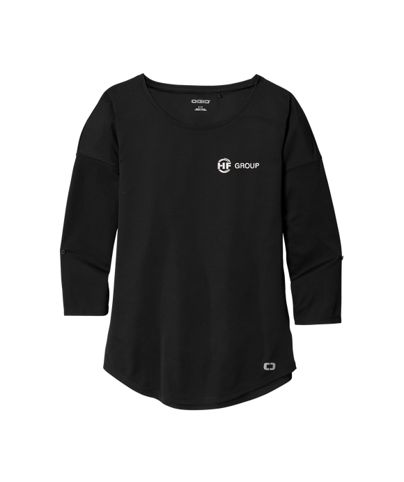 OGIO® Ladies Gravitate Scoop 3/4-Sleeve