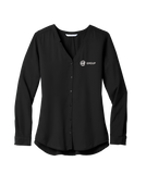 Port Authority ® Ladies Long Sleeve Button-Front Blouse