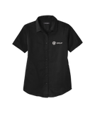 Port Authority® Ladies Short Sleeve SuperPro ™ React ™ Twill Shirt