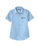 Port Authority® Ladies Short Sleeve SuperPro ™ React ™ Twill Shirt
