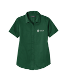 Port Authority® Ladies Short Sleeve SuperPro ™ React ™ Twill Shirt