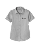 Port Authority® Ladies Short Sleeve SuperPro ™ React ™ Twill Shirt