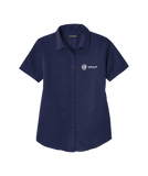 Port Authority® Ladies Short Sleeve SuperPro ™ React ™ Twill Shirt