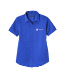 Port Authority® Ladies Short Sleeve SuperPro ™ React ™ Twill Shirt