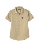 Port Authority® Ladies Short Sleeve SuperPro ™ React ™ Twill Shirt