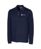 Cutter & Buck Advantage Tri-Blend Pique Mens Long Sleeve Polo